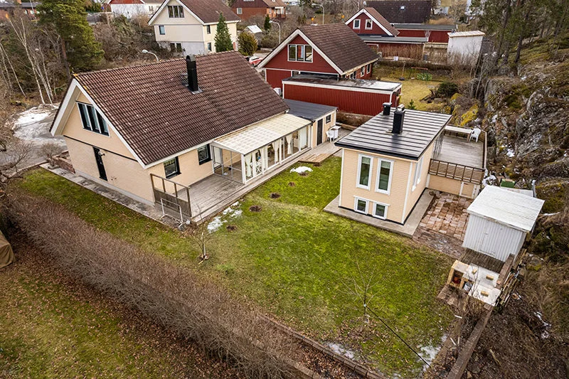 Ombyggnation av gasthus Segeltorp Fruangen