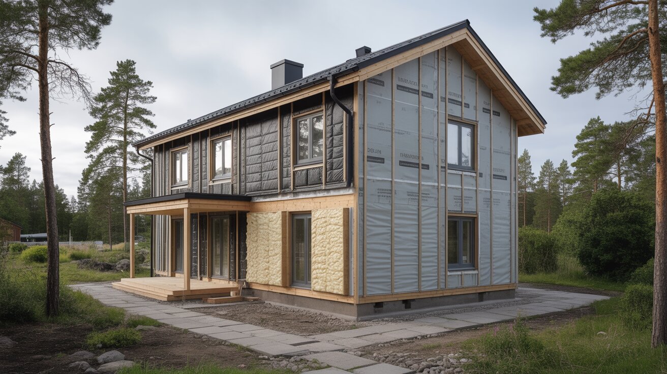 Tilläggsisolering av Fasad & Yttervägg
