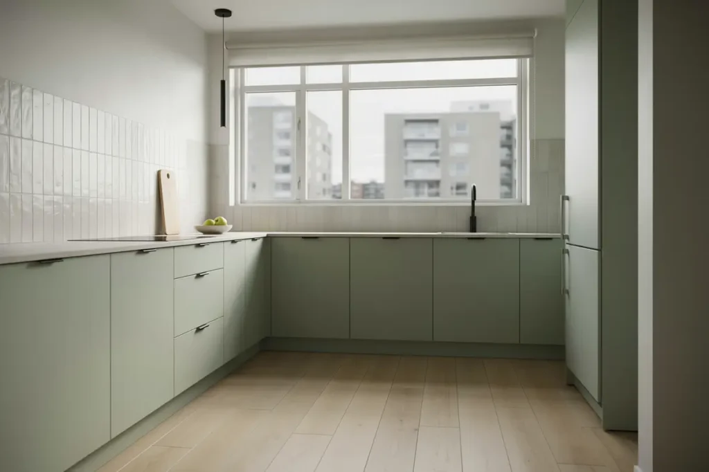 k ksrenovering med montering av sk p b nkskiva och kakel i bred ng sk rholmen